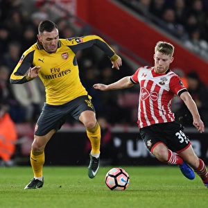 Southampton vs Arsenal: FA Cup Clash - Lucas Perez vs Josh Sims