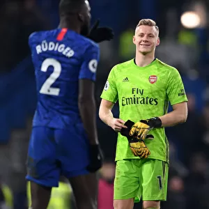 Sportsmanship Triumphs: Leno and Rudiger's Unforgettable Moment of Camaraderie Amidst Chelsea vs. Arsenal Rivalry (2020)