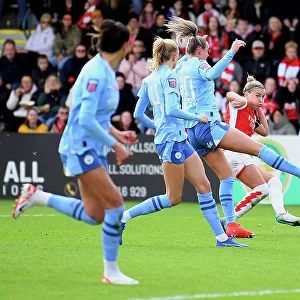 Steph Catley Scores First Goal: Arsenal Women's Super League Victory over Manchester City (2023-24)