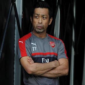 Takahiro Yamamoto (Arsenal Physio). Hull City 1: 4 Arsenal. Premier League. KCOM Stadium