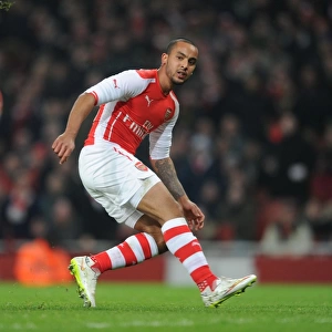 Theo Walcott in Action: Arsenal vs Hull City, FA Cup 2014-15