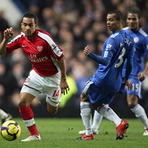 Theo Walcott (Arsenal) Ashley Cole (Chelsea). Chelsea 2: 0 Arsenal. Barclays Premier League