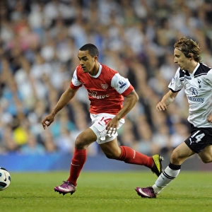 Theo Walcott (Arsenal) Luka Modric (Tottenham). Tottenham Hotspur 3: 3 Arsenal