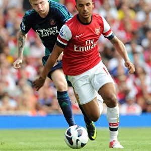 Theo Walcott Outpaces James McClean in Arsenal's Victory over Sunderland (2012-13)