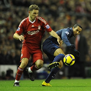 Theo Walcott Scores Past Fabio Aurelio: Liverpool 1 - Arsenal 2 (Barclays Premier League, 2009)