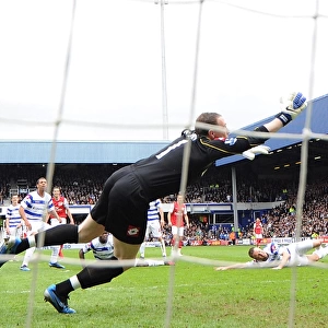 Theo Walcott Scores Past Paddy Kenny: Queens Park Rangers vs. Arsenal, Premier League 2011-12
