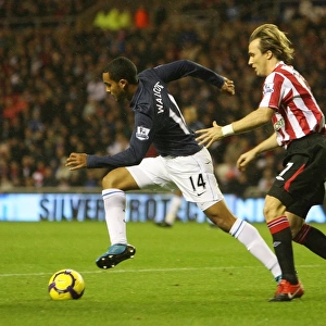 Theo Walcott vs. Bolo Zenden: Arsenal's Win at Sunderland (1:0), Barclays Premier League, 2009