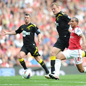 Theo Walcott vs. David Wheater: Red Card Drama at Arsenal vs. Bolton Wanderers (2011-12)