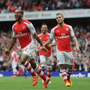 Theo Walcott's Brace: Arsenal Secure Victory Over West Bromwich Albion (2014/15)