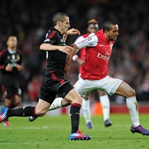 Theo Walcott's Brilliant Performance: Arsenal Crushes AC Milan 3-0 in UEFA Champions League