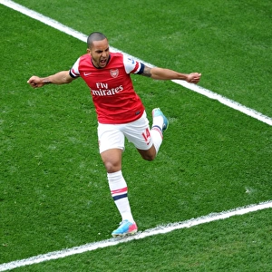 Theo Walcott's Thrilling Goal: Arsenal's Victory Over Manchester United, Premier League 2012-13 - A Highlight of Arsenal Football Club