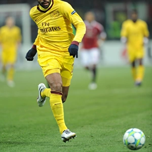 Thierry Henry in Action: Arsenal vs. AC Milan, UEFA Champions League 2012