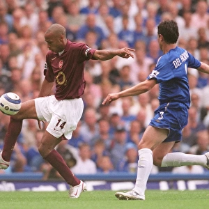 Thierry Henry (Arsenal) Asier Del Horno (Chelsea). Chelsea 1: 0 Arsenal