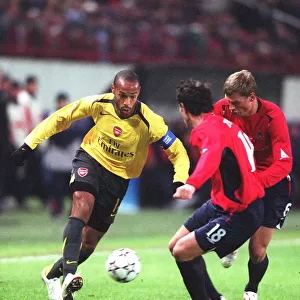 Thierry Henry (Arsenal) Yuri Zhirkov (CSKA)