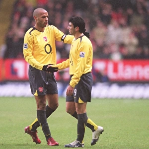 Thierry Henry and Jose Reyes: Victory at The Valley - Arsenal's 1-0 Win Over Charlton Athletic, 26/12/05