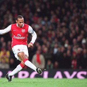 Thierry Henry scores Arsenals 1st goal from the penalty spot