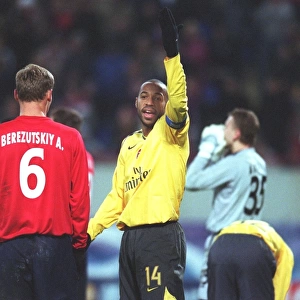 Thierry Henry's Controversial Handball: Arsenal's Heartbreaking Defeat in Moscow (CSKA 1-0 Arsenal, UEFA Champions League)