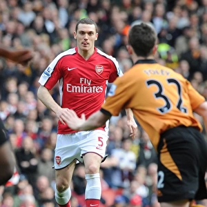 Thomas Vermaelen (Arsenal) Kevin Foley (Wolves). Arsenal 1: 0 Wolverhampton Wanderers