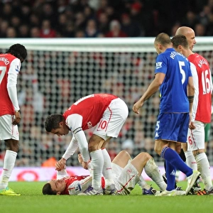 Thomas Vermaelen Injured: Heartbreak for Arsenal Against Everton (2011-12)