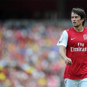 Tomas Rosicky (Arsenal). Arsenal 1: 1 New York Red Bulls. Emirates Cup Day 2