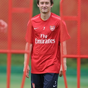Tomas Rosicky (Arsenal). Arsenal Training Ground, London Colney, Hertfordshire, 6 / 7 / 2010