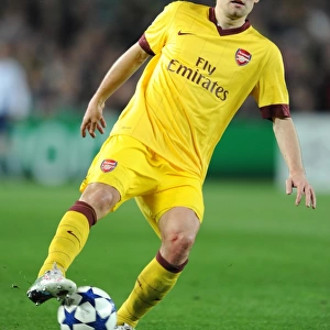 Tomas Rosicky (Arsenal). Barcelona 3: 1 Arsenal. UEFA Champions League. Last 16, 2nd leg