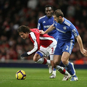Tomas Rosicky (Arsenal) Branislav Ivanovic (Chelsea). Arsenal 0: 3 Chelsea