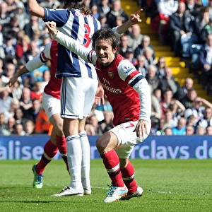 Season 2012-13 Photographic Print Collection: West Bromwich Albion v Arsenal 2012-13