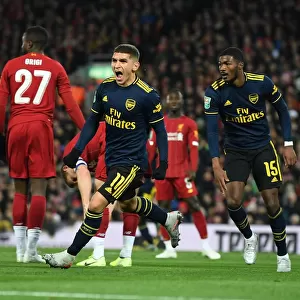 Torreira's Stunner: Arsenal's Carabao Cup Upset over Liverpool