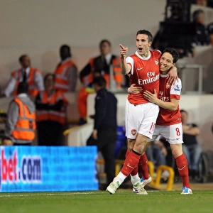 Unstoppable Arsenal Duo: Van Persie and Nasri's Comeback - Thrilling 3-3 Battle Against Tottenham