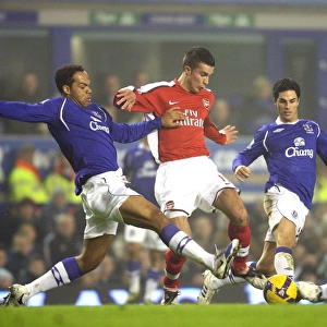 Van Persie vs. Lescott: The Intense Rivalry - Everton vs. Arsenal, 2009