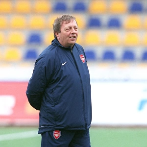 Vic Akers the Arsenal Ladies Manager