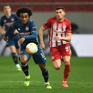 Willian Scores in Empty Arsenal Victory at Olympiacos, Piraeus, 2021