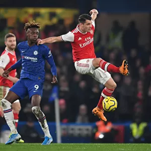 Xhaka vs Abraham: Intense Clash Between Chelsea and Arsenal in Premier League