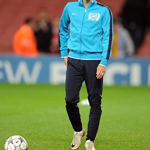 Yossi Benayoun (Arsenal). Arsenal 0: 0 Marseille. UEFA Champions League
