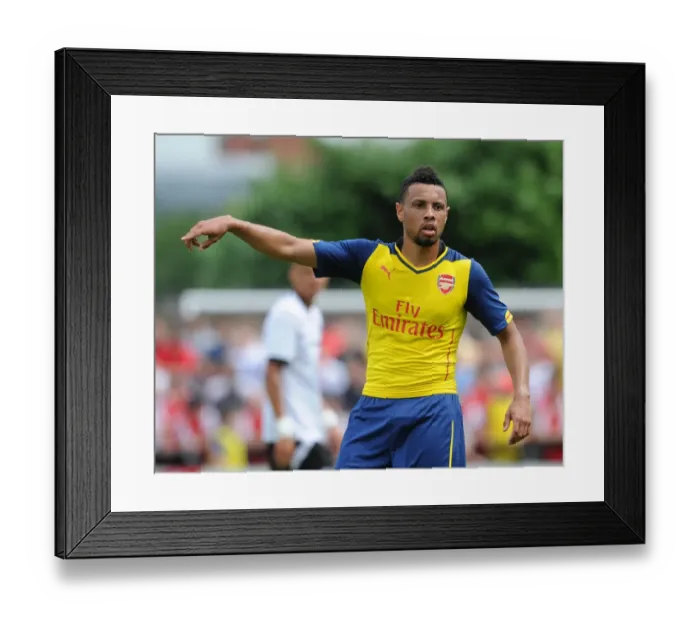 Framed Print : Francis Coquelin (Arsenal). Boreham Wood 0: 2 Arsenal. Pre Season Friendly. Meadow Park Framed Print : Francis Coquelin (Arsenal). Boreham Wood 0: 2 Arsenal. Pre Season Friendly. Meadow Park