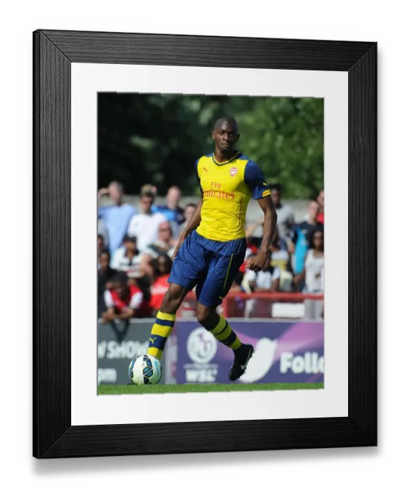 Framed Print : Abou Diaby in Action: Arsenal's Pre-Season Clash against Boreham Wood Framed Print : Abou Diaby in Action: Arsenal's Pre-Season Clash against Boreham Wood