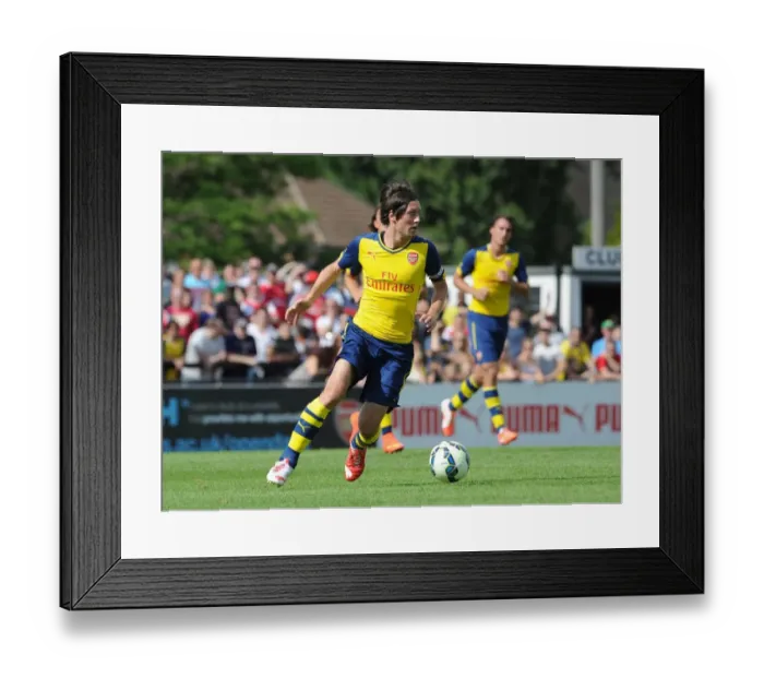 Framed Print : Arsenal's Tomas Rosicky in Action: Boreham Wood Pre-Season Match Framed Print : Arsenal's Tomas Rosicky in Action: Boreham Wood Pre-Season Match