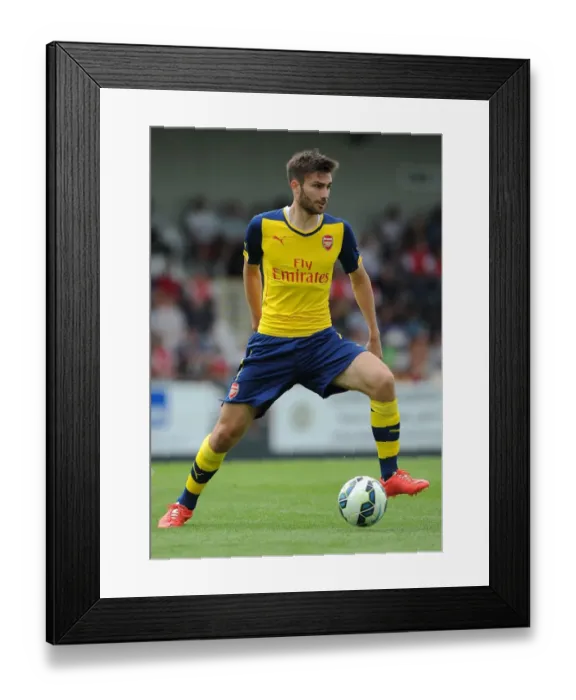 Framed Print : Jon Toral in Action: Arsenal's Pre-Season Triumph over Borehamwood Framed Print : Jon Toral in Action: Arsenal's Pre-Season Triumph over Borehamwood