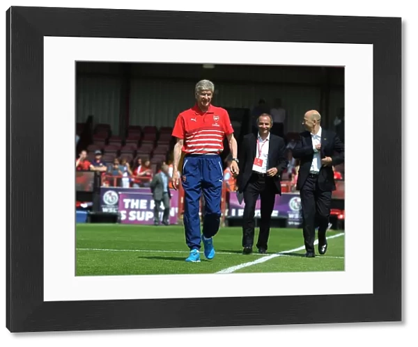 Arsene Wenger at Boreham Wood: Arsenal's Pre-Season Friendly
