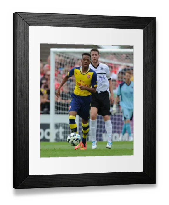Framed Print : Chris Willock in Action: Arsenal's Exciting Pre-Season Clash at Borehamwood Framed Print : Chris Willock in Action: Arsenal's Exciting Pre-Season Clash at Borehamwood