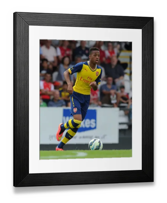Framed Print : Chris Willock in Action: Arsenal's Pre-Season Victory over Borehamwood Framed Print : Chris Willock in Action: Arsenal's Pre-Season Victory over Borehamwood
