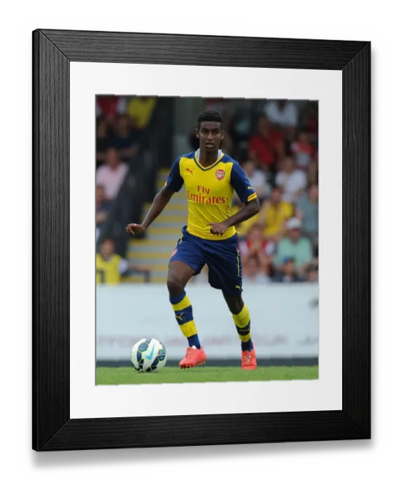 Framed Print : Gedion Zelalem in Action: Arsenal's Pre-Season Triumph over Borehamwood Framed Print : Gedion Zelalem in Action: Arsenal's Pre-Season Triumph over Borehamwood
