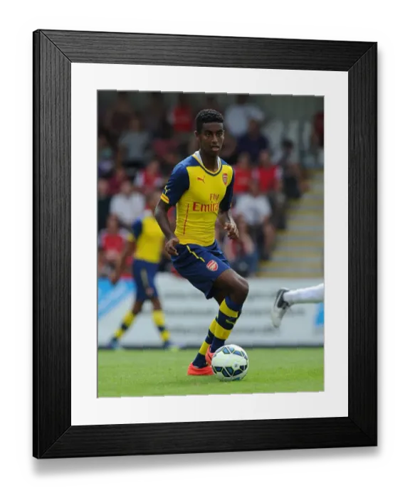 Framed Print : Gedion Zelalem Shines: Arsenal's Pre-Season Victory over Borehamwood