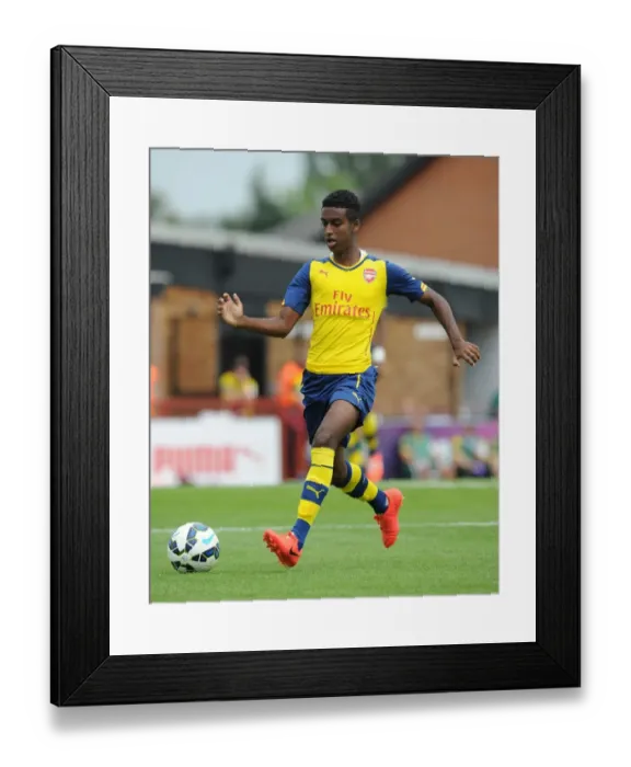 Framed Print : Gedion Zelalem Shines: Arsenal's Pre-Season Victory over Boreham Wood