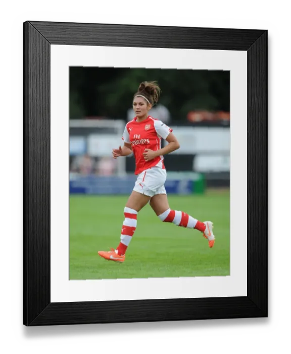 Framed Print : Jade Bailey in Action: Millwall Lionesses vs. Arsenal Ladies, WSL Continental Cup