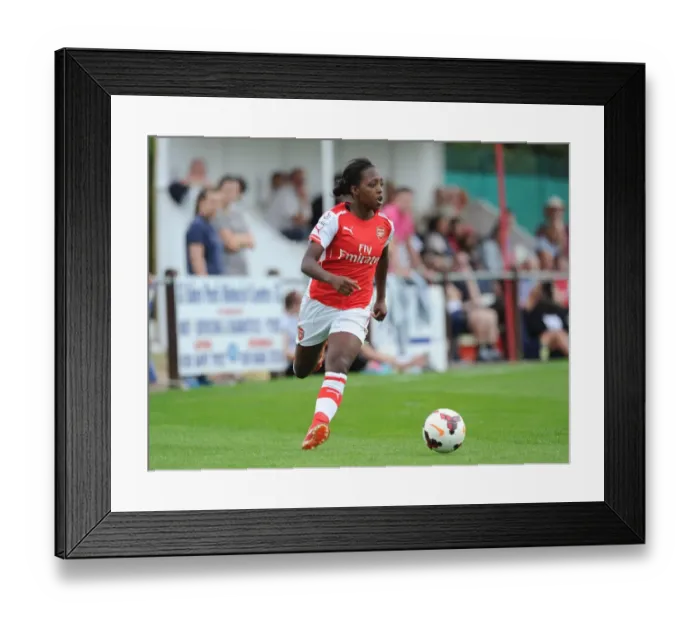 Framed Print : Danielle Carter in Action: Arsenal Ladies vs. Millwall Lionesses - WSL Cup Framed Print : Danielle Carter in Action: Arsenal Ladies vs. Millwall Lionesses - WSL Cup