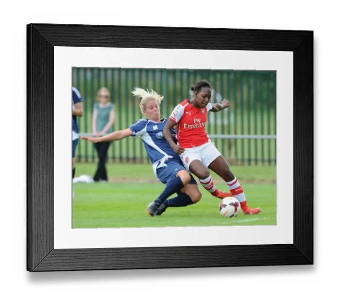 Framed Print : Clash of Titans: Danielle Carter vs. Kylie Davies in WSL Continental Cup Showdown