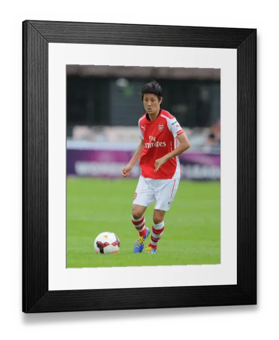 Framed Print : Yukari Kinga in Action: Millwall Lionesses vs. Arsenal Ladies, WSL Continental Cup Framed Print : Yukari Kinga in Action: Millwall Lionesses vs. Arsenal Ladies, WSL Continental Cup