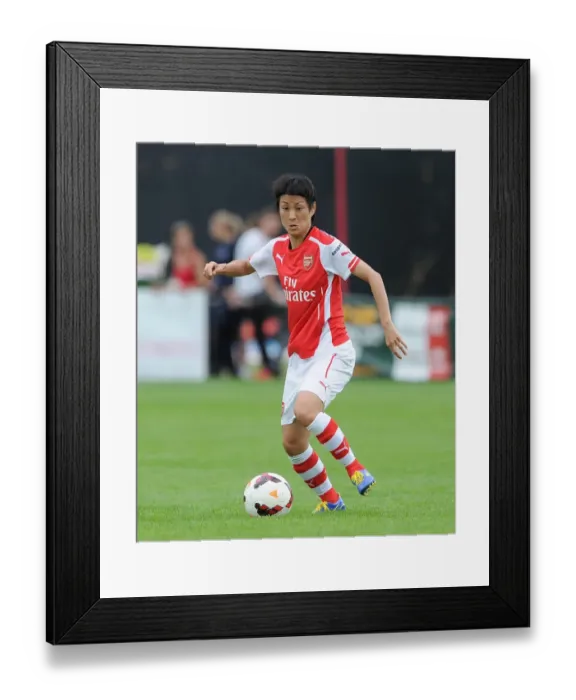 Framed Print : Yukari Kinga in Action: Millwall Lionesses vs. Arsenal Ladies, WSL Continental Cup Framed Print : Yukari Kinga in Action: Millwall Lionesses vs. Arsenal Ladies, WSL Continental Cup